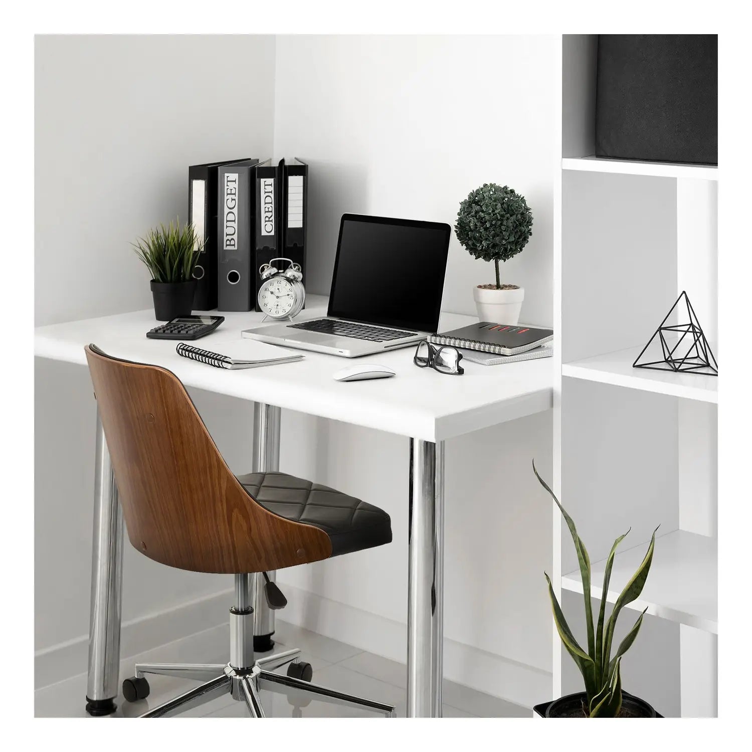 B-Ware Hjh Office Bürostuhl Drehstuhl Chefsessel Kunstleder Schwarz Home Office Retro - 4064323017103