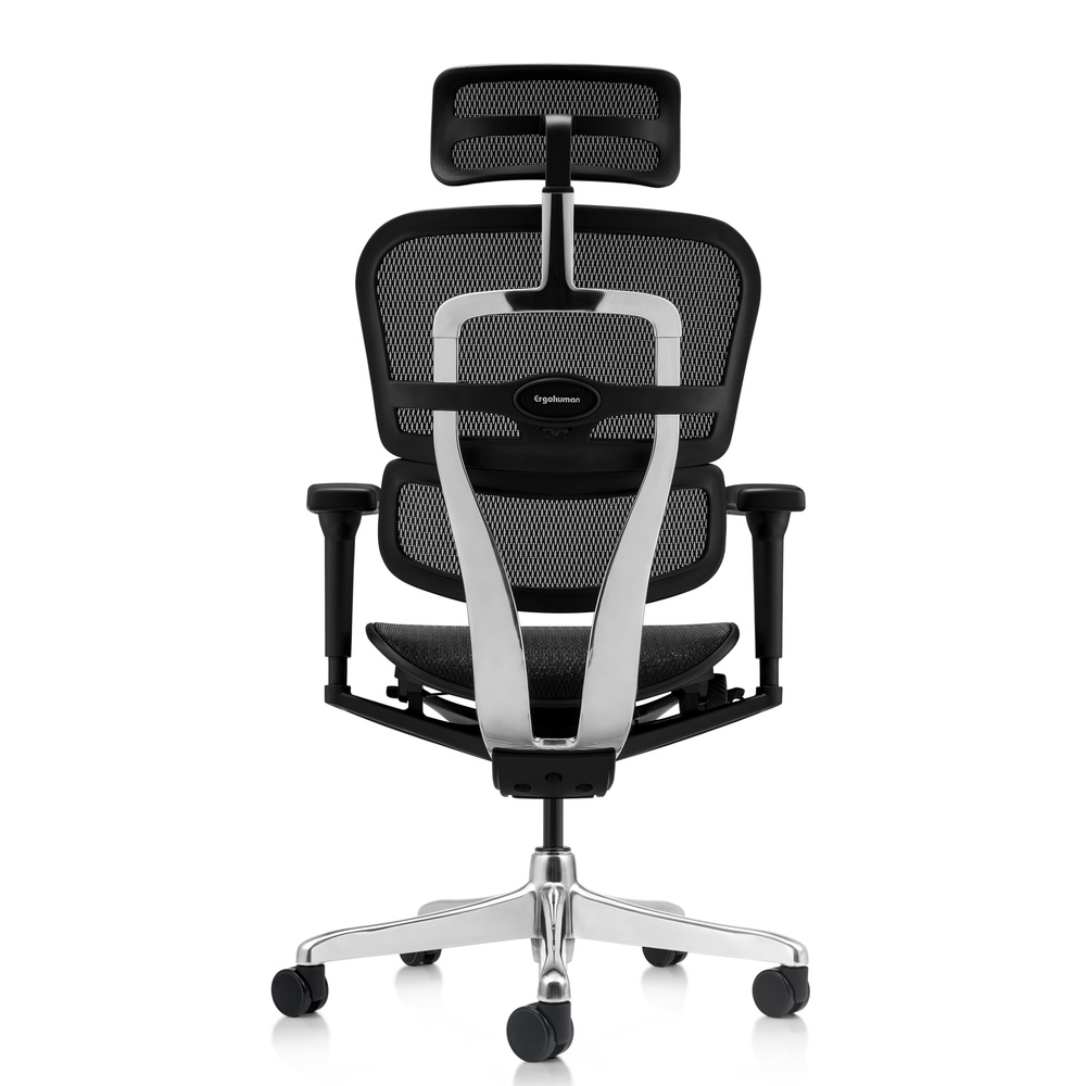 B-Ware Hjh Office Bürostuhl Chefsessel Ergohuman Ultra Gen2 Netzstoff Schwarz Sessel