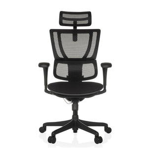 B-Ware hjh OFFICE Bürostuhl Chefsessel ERGOHUMAN SLIM ECO F GEN2 Sitz Stoff Sessel