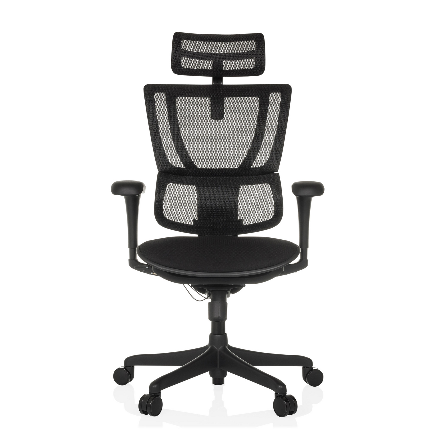 B-Ware Hjh Office Bürostuhl Chefsessel Ergohuman Slim Eco F Gen2 Sitz Stoff Sessel