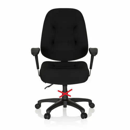 B-Ware Hjh Office Chefsessel Bürostuhl Zenit Xxl Schwarz Drehstuhl Siehe Text/Foto - 4251084668358
