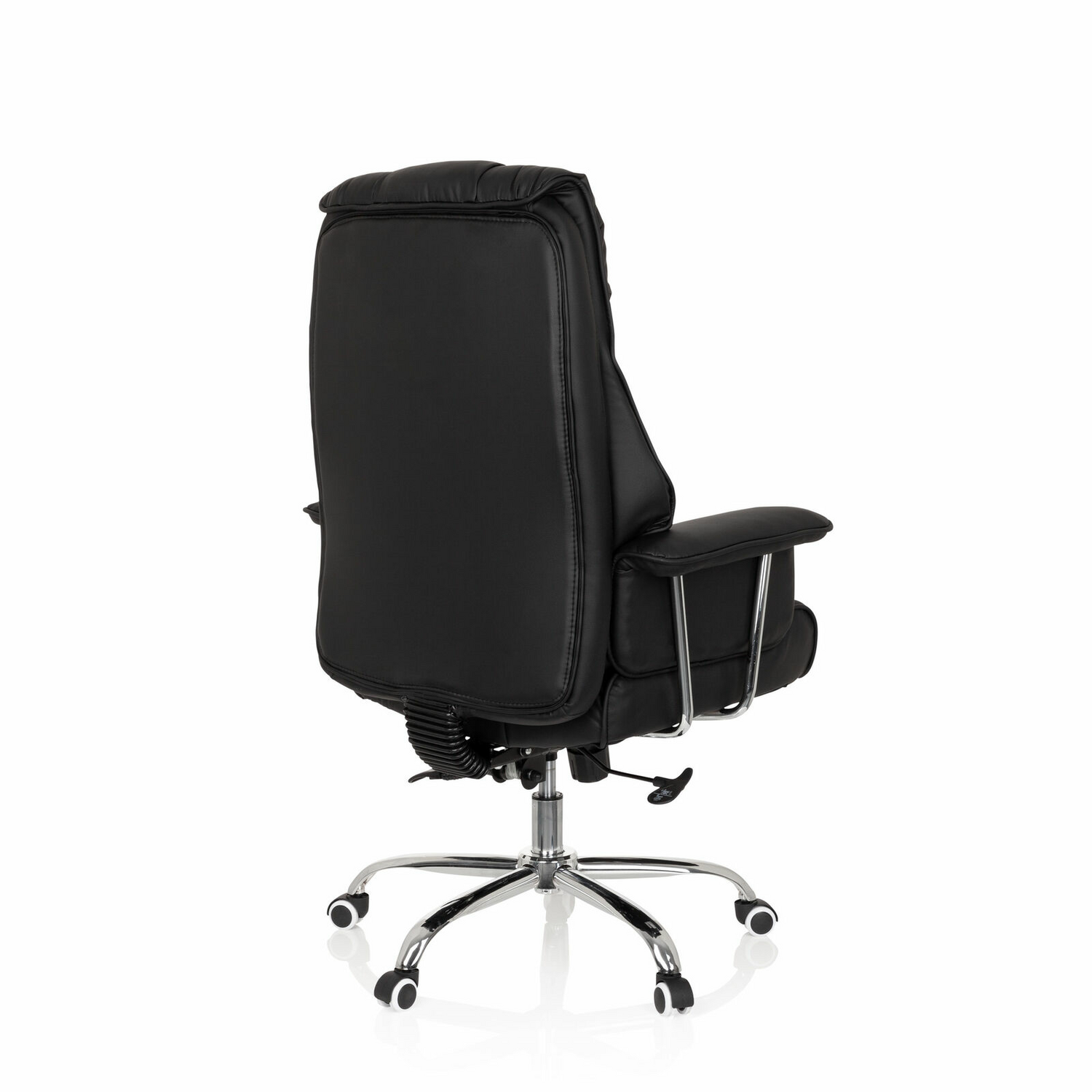 Hjh Office Bürostuhl Chefsessel Commander Schreibtischstuhl Schwarz Kunstleder B-Ware - 4251084672331