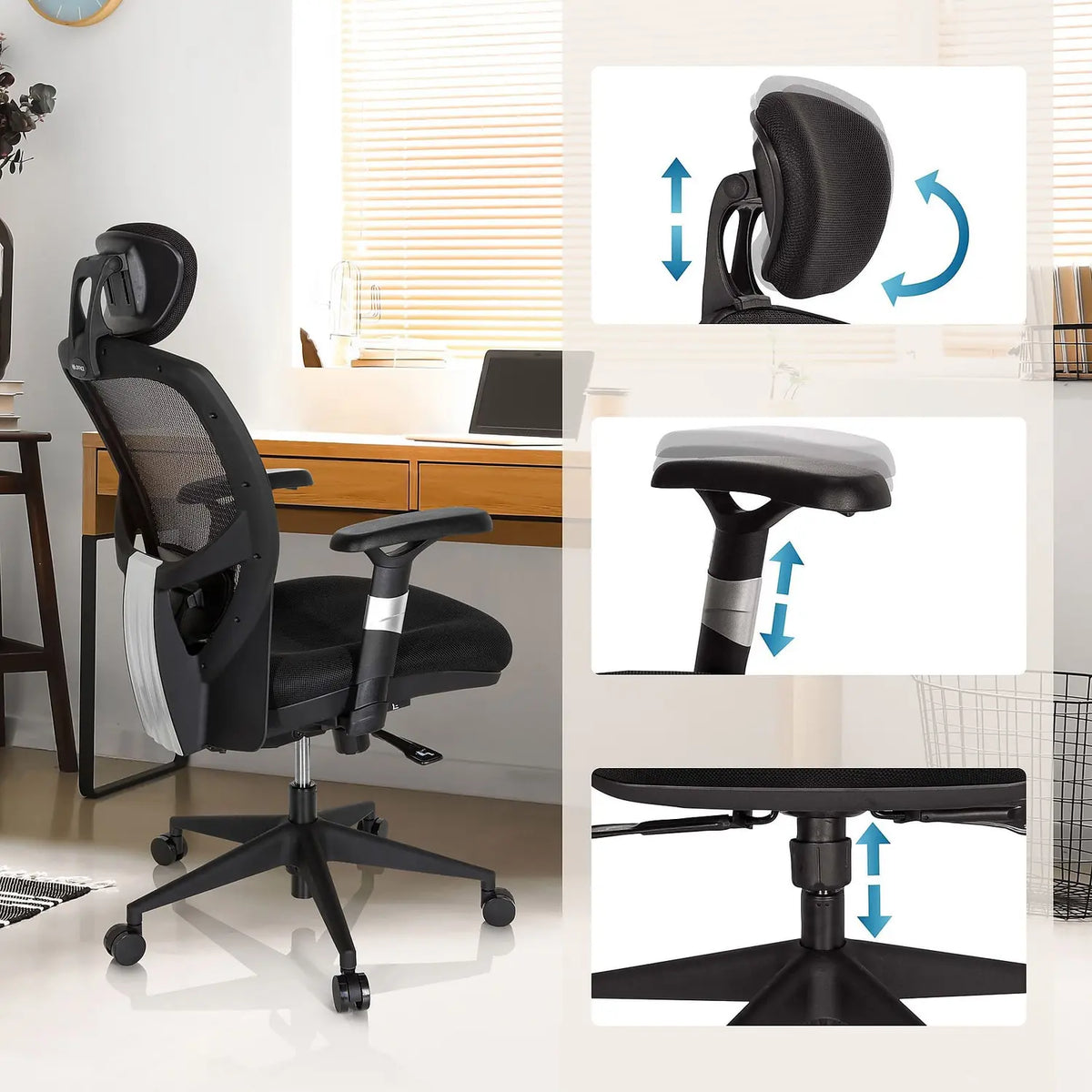B-Ware Hjh Office Bürostuhl Chefsessel Venus Base Ergonomie Schwarz Siehe Text - 4260182534526