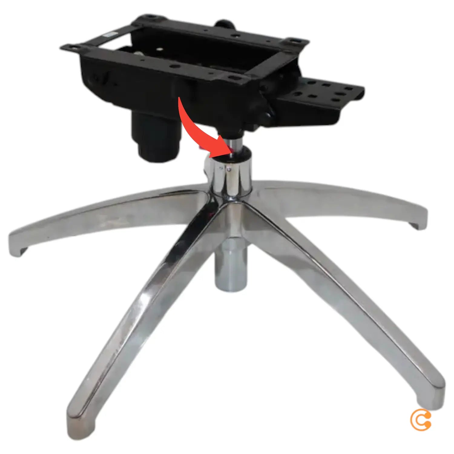 C-Ware Hjh Office Bürostuhl Chefsessel Venus Base Design Schwarz Siehe Text/Foto133 - 4260182534526