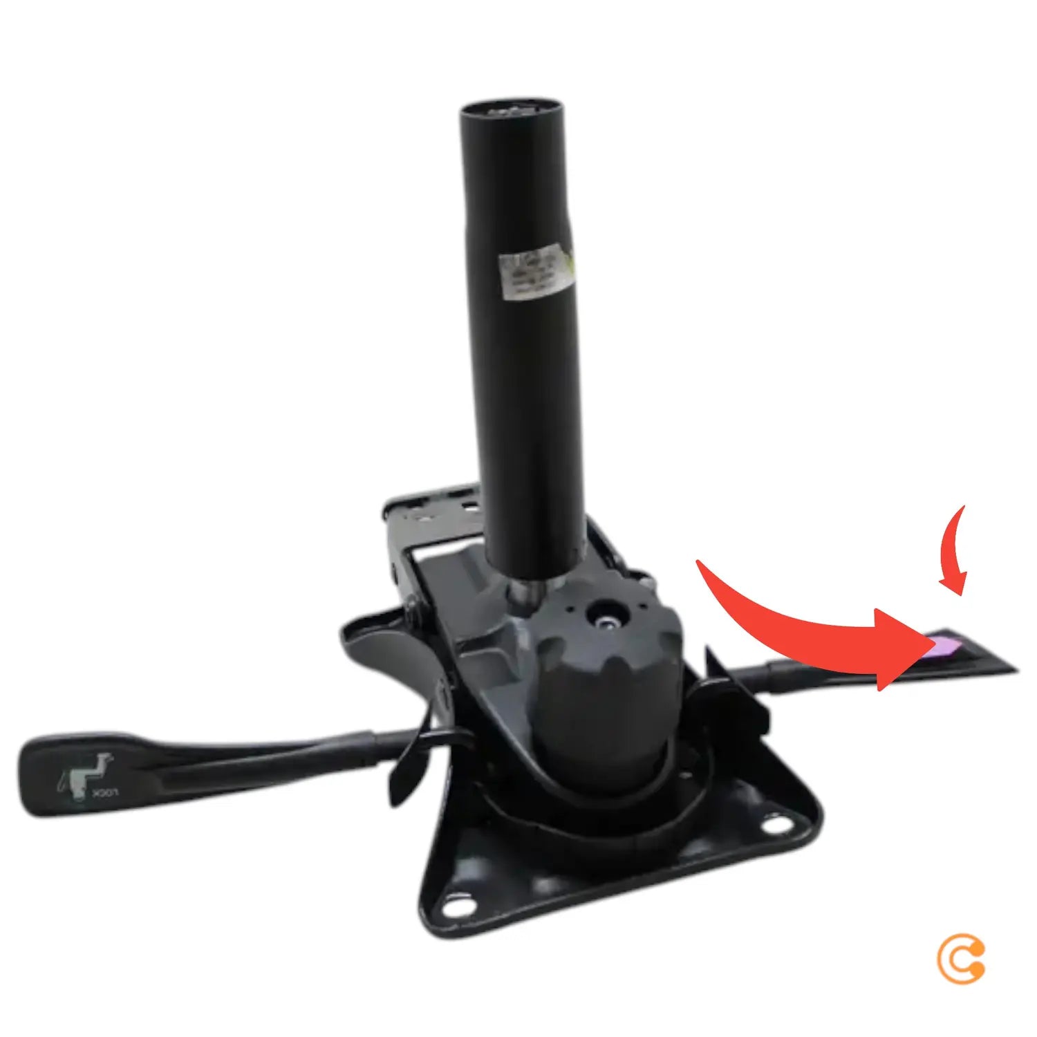 C-Ware Hjh Office Bürostuhl Chefsessel Venus Base Ergonomie Schwarz Siehe Text/Foto488 - 4260182534526