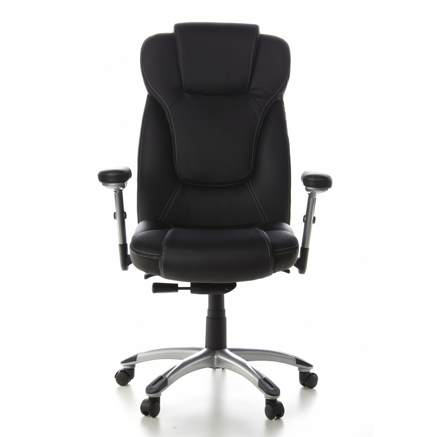 Hjh Office Bürostuhl Chefsessel Drehstuhl Embassy 200 Kunstleder Schwarz  B-Ware - 4260182535493