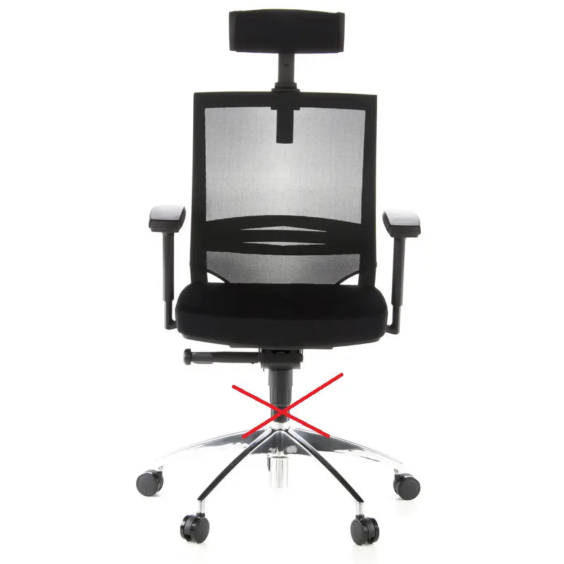 Hjh Office Bürostuhl Chefsessel Stuhl Drehstuhl Schwarz Siehe Text/Foto B-Ware - 4260182536285