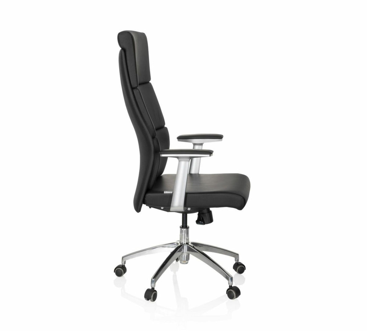 hjh OFFICE Bürostuhl Chefsessel MONZA Drehstuhl Sessel Stuhl 20 Leder schwarz    - 4260182537091