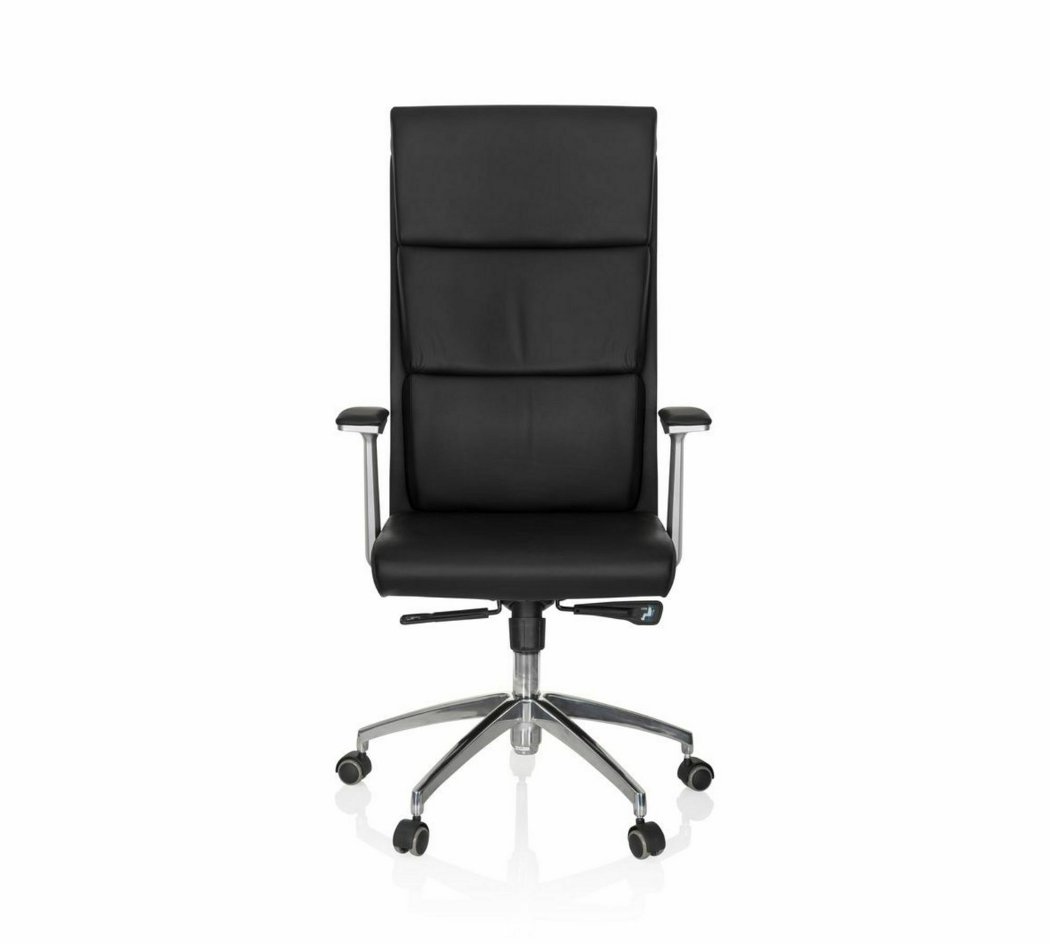 Hjh Office Bürostuhl Chefsessel Monza Drehstuhl Sessel Stuhl 20 Leder Schwarz    B-Ware - 4260182537091