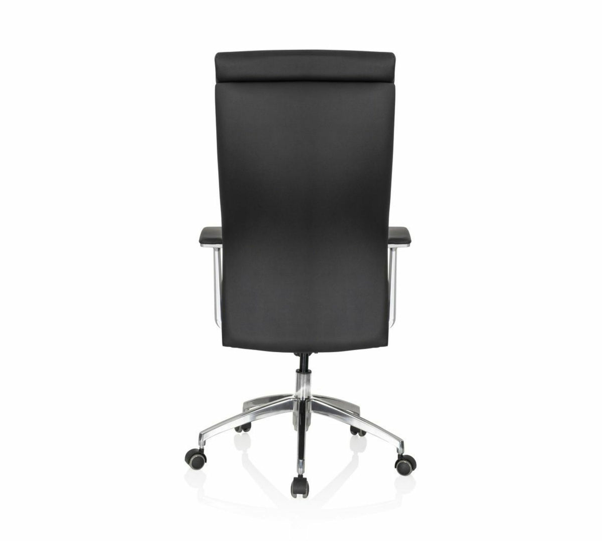 hjh OFFICE Bürostuhl Chefsessel MONZA Drehstuhl Sessel Stuhl 20 Leder schwarz    - 4260182537091