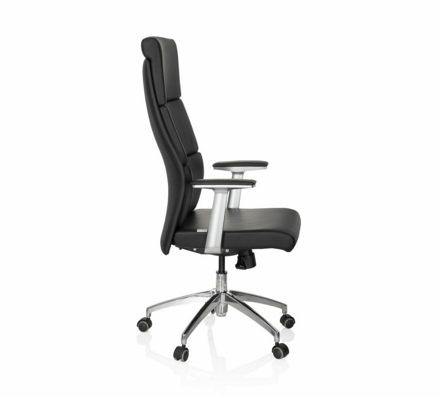 Hjh Office Bürostuhl Chefsessel Monza Drehstuhl Sessel Stuhl 20 Leder Schwarz    B-Ware - 4260182537091