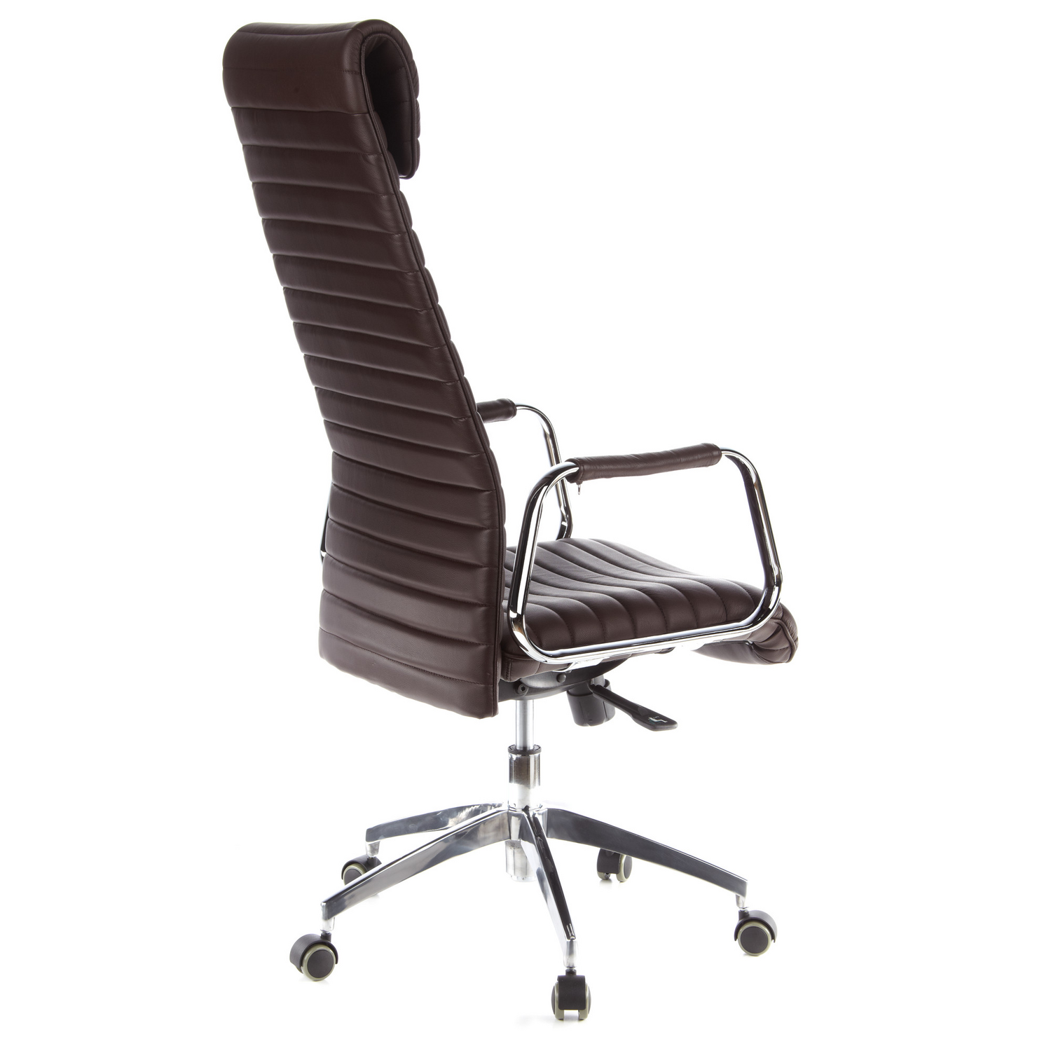 Hjh Office Bürostuhl Chefsessel Aspera 20 Nappaleder Braun Stuhl Sessel Möbel B-Ware - 4260182550496