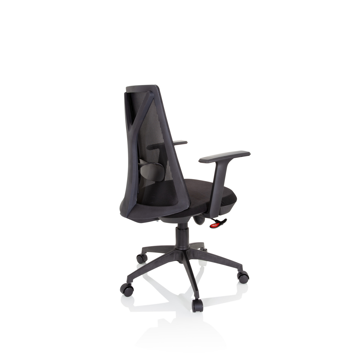 B-Ware Hjh Office Bürostuhl Drehstuhl Falun Basic Netzstoff Stoff Schwarz Stuhl Möbel
