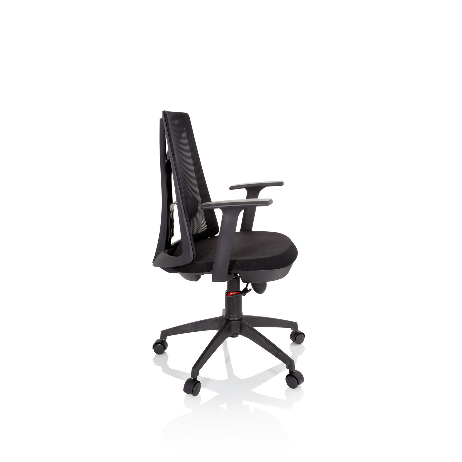 Hjh Office Bürostuhl Drehstuhl Falun Basic Netzstoff Stoff Schwarz Stuhl Möbel B-Ware