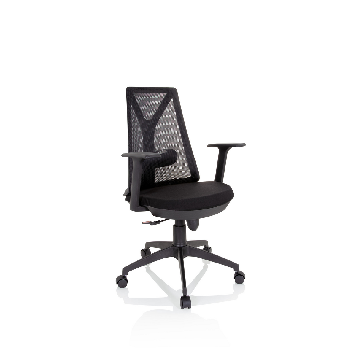 B-Ware Hjh Office Bürostuhl Drehstuhl Falun Basic Netzstoff Stoff Schwarz Stuhl Möbel