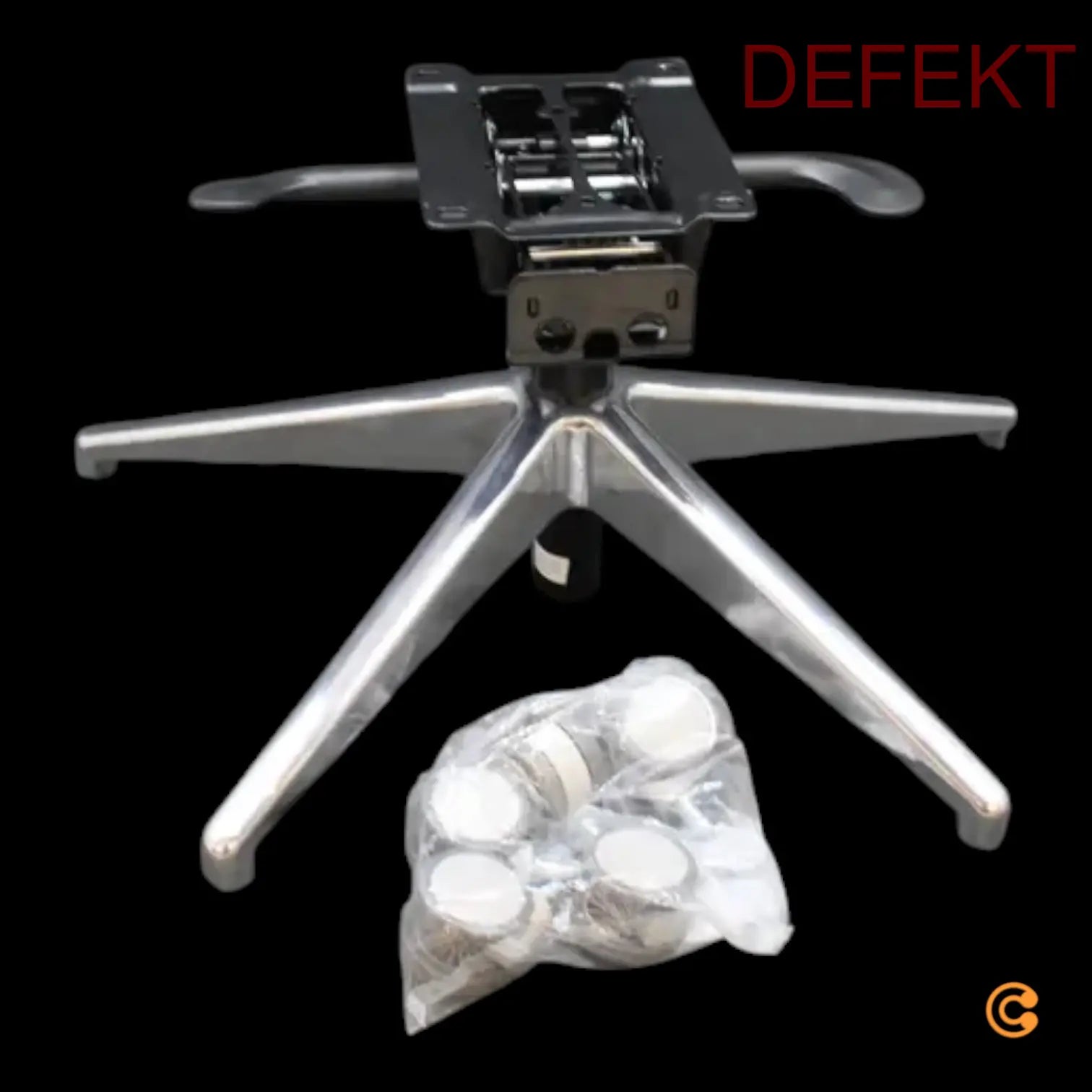 D-Ware Hjh Office Bürostuhl Drehstuhl Aveza Pro Netzstoff Schwarz Defektware - 4064323017158