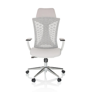 B-Ware hjh OFFICE Bürostuhl Drehstuhl FALEO W Netzstoff Stoff grau Stuhl Möbel