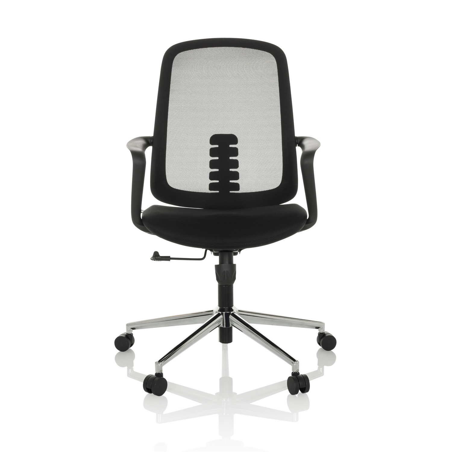 B-Ware Hjh Office Bürostuhl Drehstuhl Sediolo B Home Office Netzstoff Stoff Schwarz     - 4064323037613