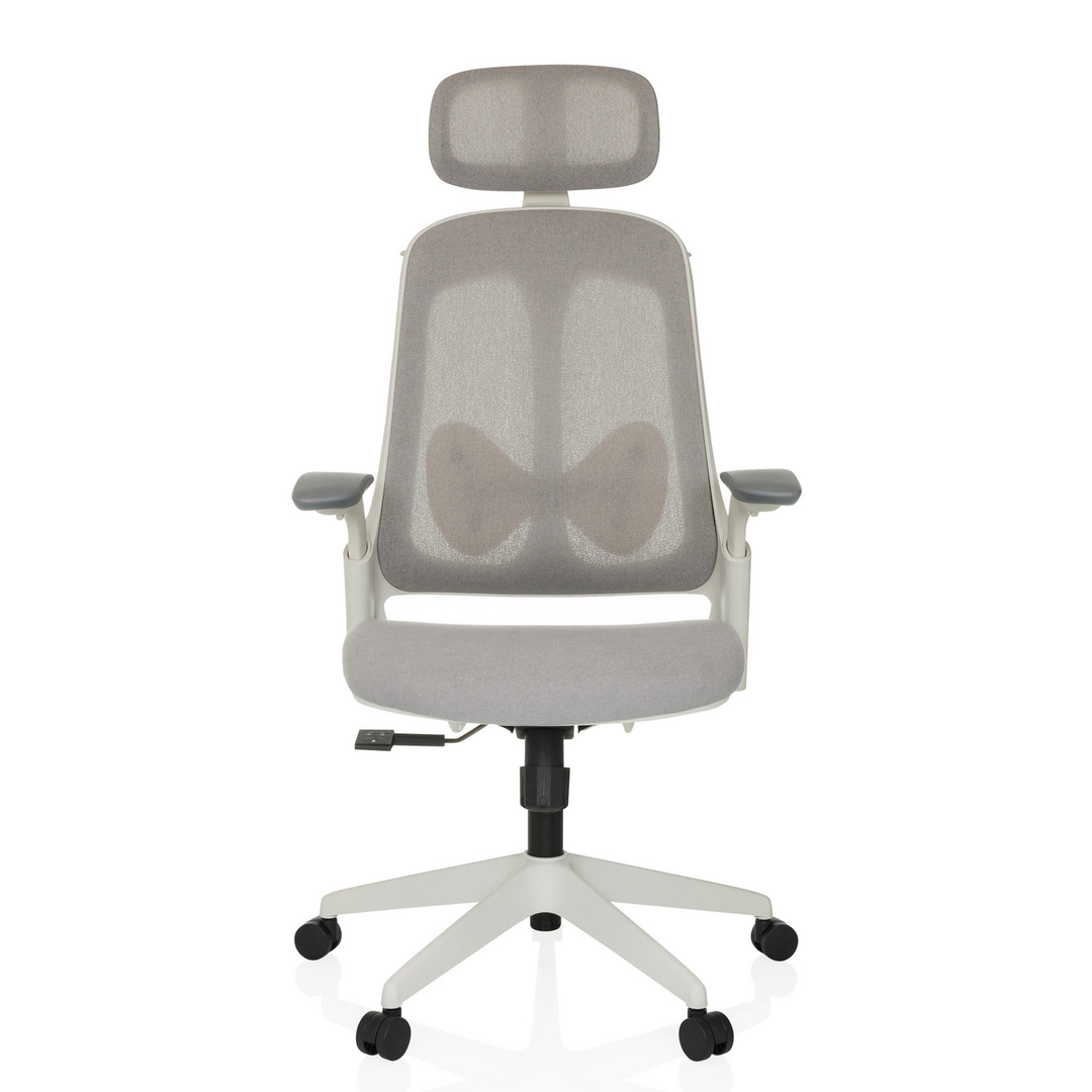Hjh Office Bürostuhl Drehstuhl Arceo Wf Stoff Grau Büromöbel Sessel Stuhl B-Ware