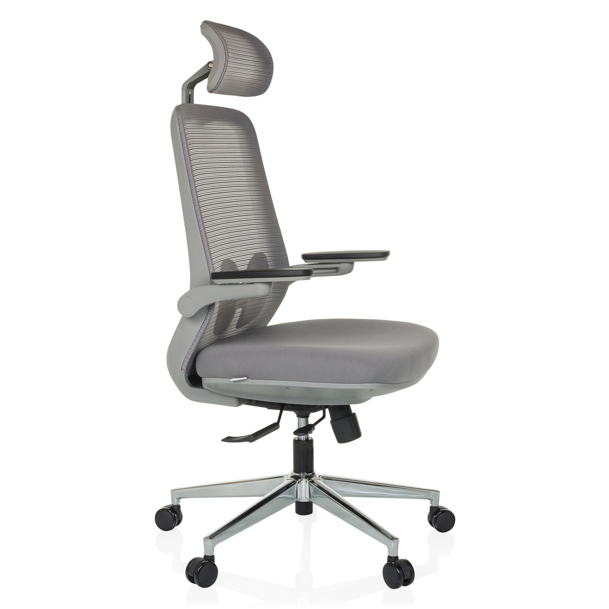 hjh OFFICE Bürostuhl Drehstuhl Stuhl GAREMA höhenverstellbar Lordosenstütze645 - 4064323045090