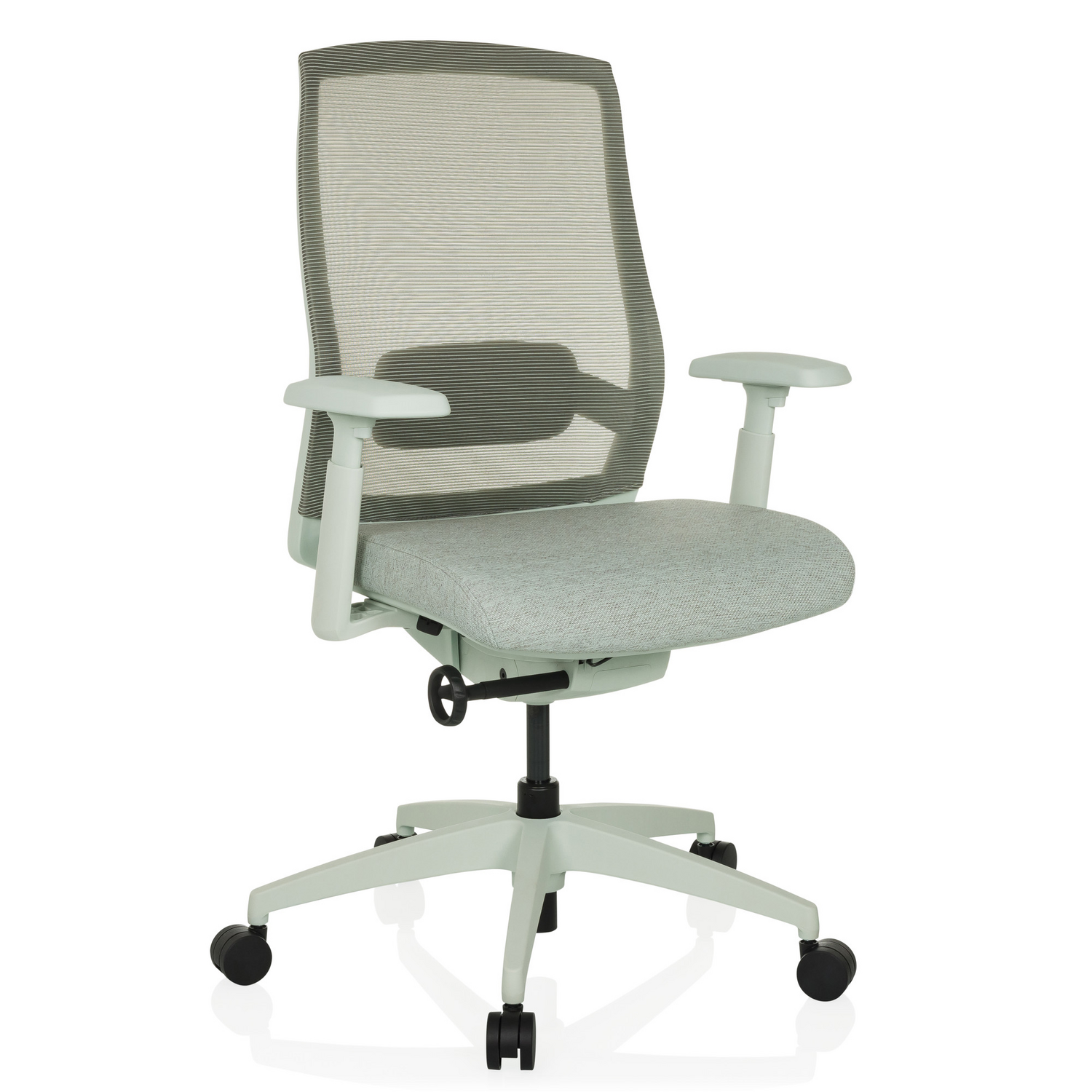 B-Ware Hjh Office Bürostuhl Drehstuhl Stuhl Colore Netzstoff Lichtgrau Profi Bürostühl - 4064323045465