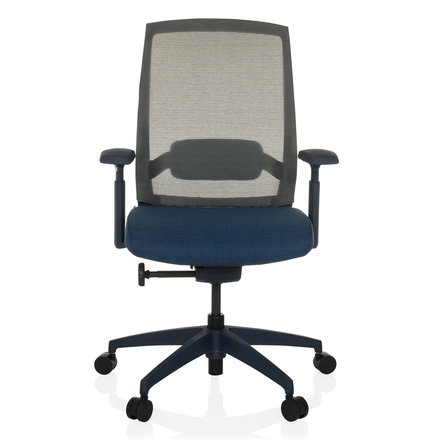 B-Ware Hjh Office Bürostuhl Drehstuhl Schreibtischstuhl Colore Netzstoff Blau Profi496 - 4064323045489