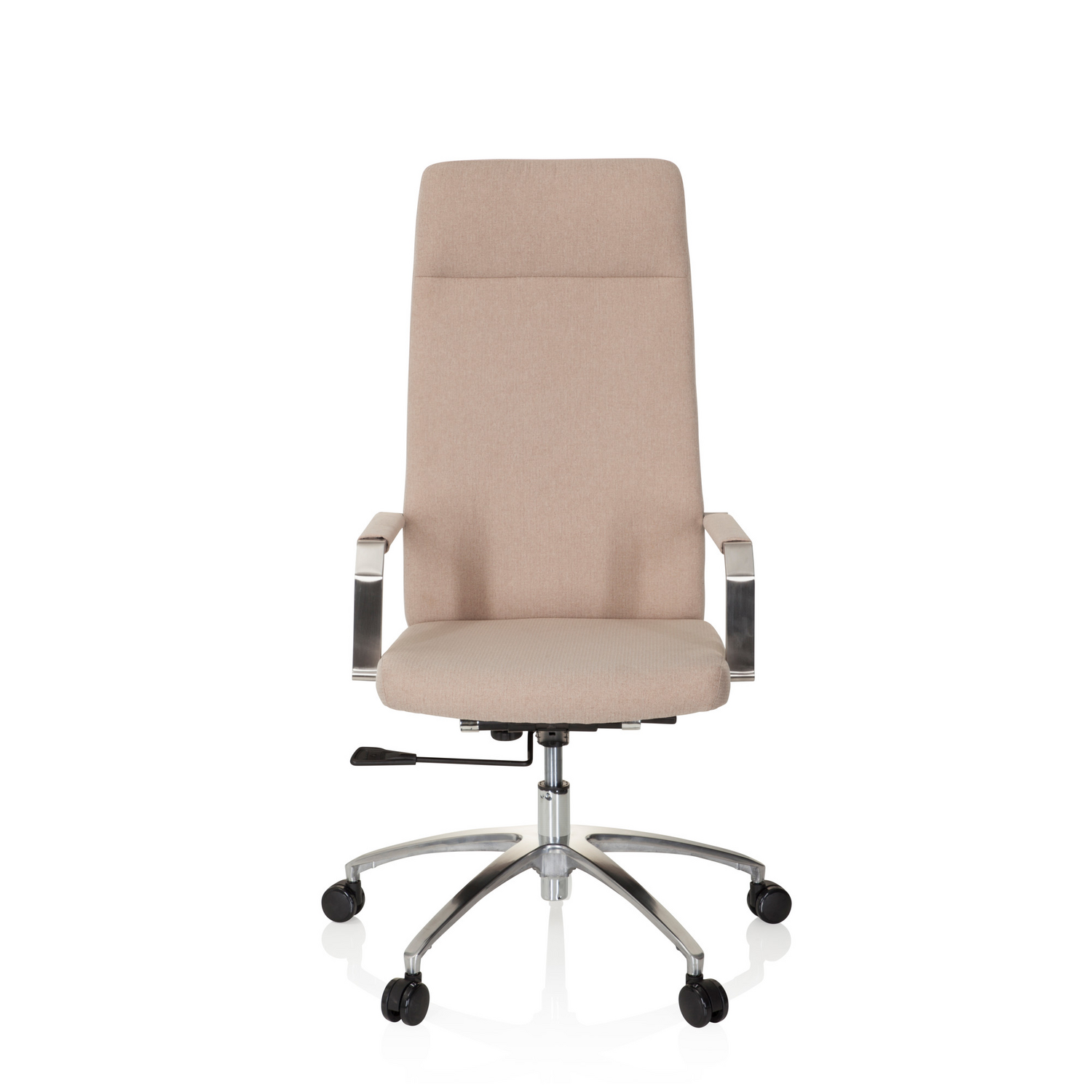 Hjh Office Bürostuhl Drehstuhl Saranto Plus I Stoff Beige Stuhl Möbel Sessel B-Ware - 4251084675929