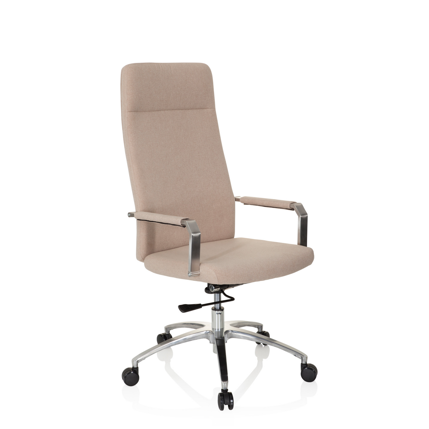 Hjh Office Bürostuhl Drehstuhl Saranto Plus I Stoff Beige Stuhl Möbel Sessel B-Ware - 4251084675929