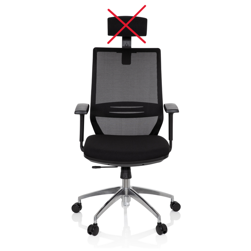 hjh OFFICE Bürostuhl Drehstuhl PROFONDO PRO Netzstoff schwarz SIEHE TEXT/FOTO - 4251084676940