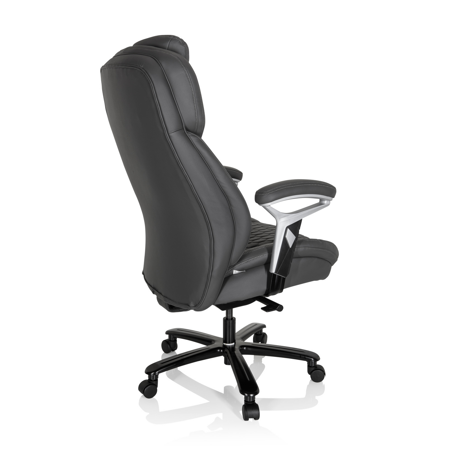 Hjh Office Chefsessel Xxl Pullmann Schreibtischstuhl Drehstuhl Stuhl Mattgrau B-Ware - 4064323000167