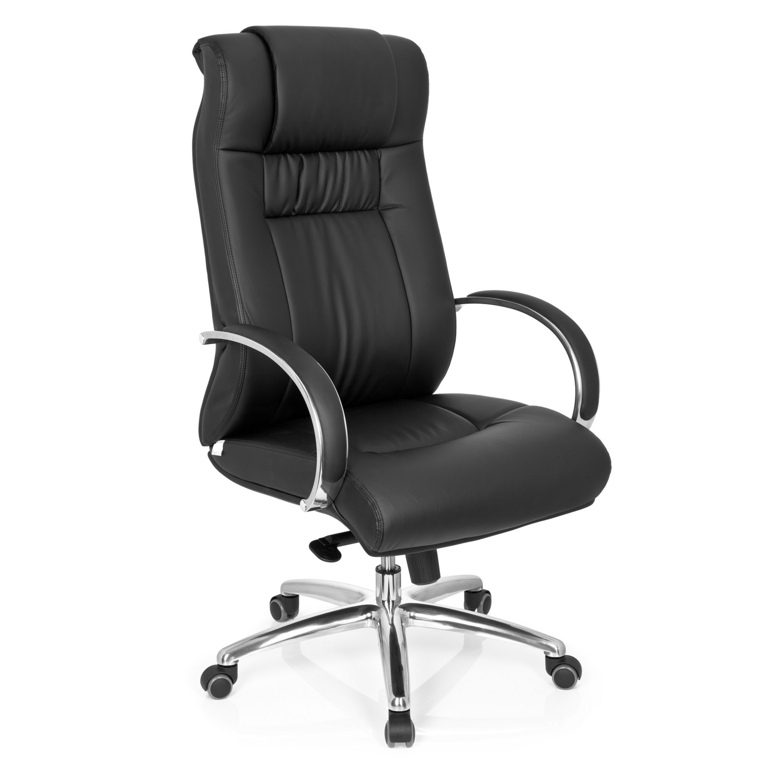 B-Ware Hjh Office Chefsessel Stuhl Xxl G 600 Kunstleder Schwarz Armlehnen Drehstuhl875 - 4251084639020