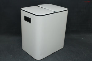 D-Ware Hjh Office Mülleimer Abfalleimer Clean 10 Beige Behälter 2 X 15 L Defektware