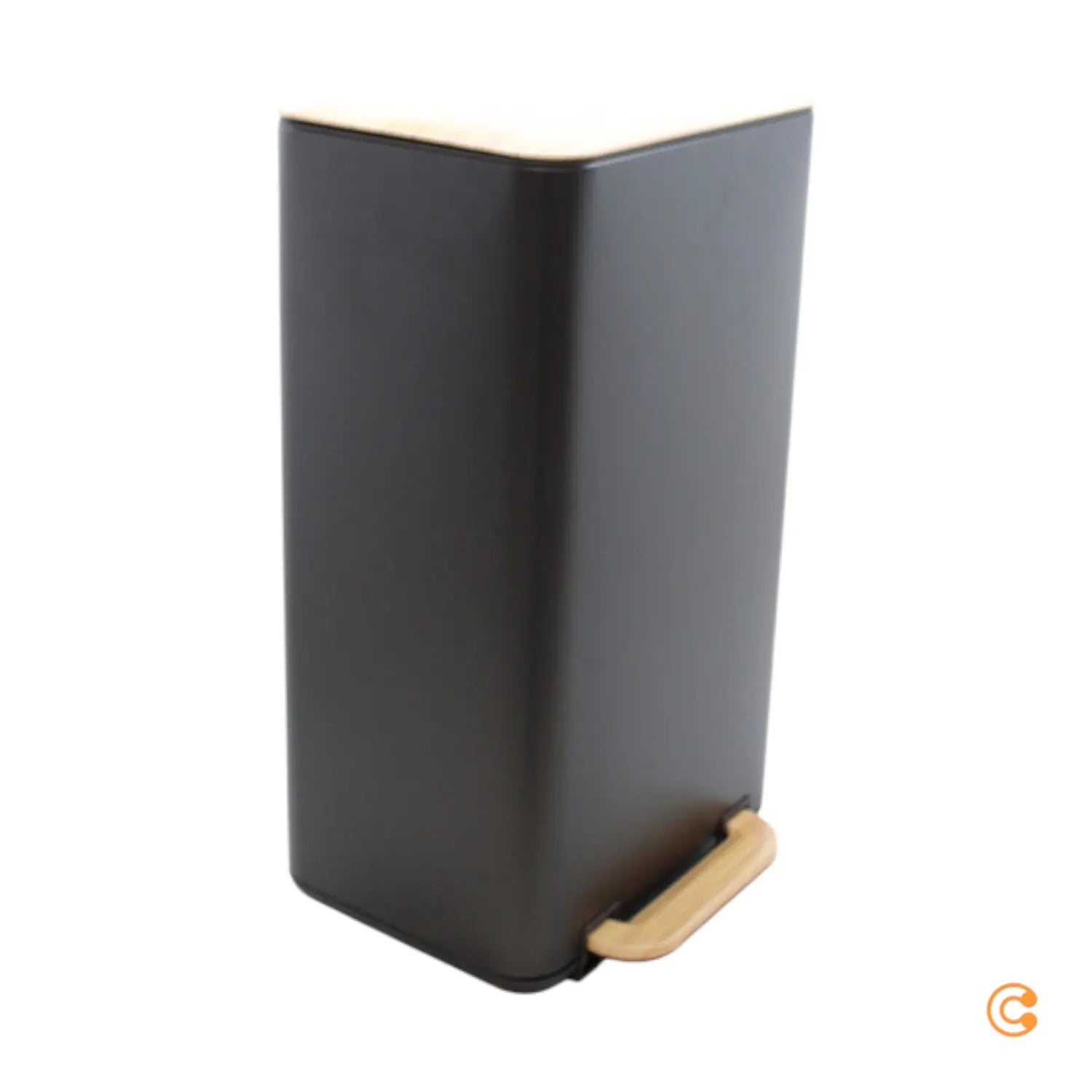 B-Ware Hjh Office Clean Natura Mülleimer Abfallbehälter Mülltonne 30 L Kunststoff    - 4064323107316