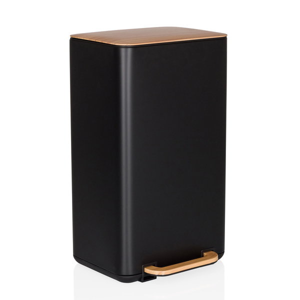 Hjh Office Clean Natura Mülleimer Abfallbehälter Mülltonne 30 L Kunststoff    B-Ware - 4064323107316