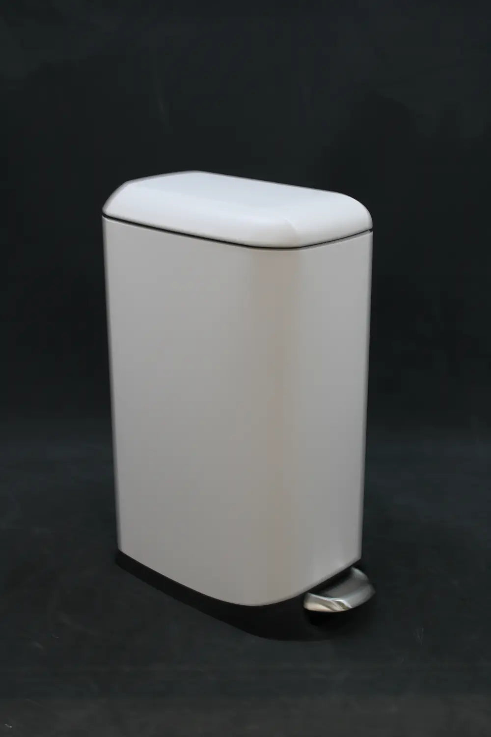 B-Ware Hjh Office Clean Slim Abfallsammler Mülleimer 20 L Stahl Weiß Siehe Text/Foto - 4064323045717