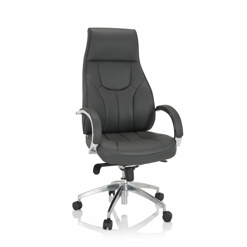 Hjh Office Elegance I Profi Chefsessel Grau Bürostuhl B-Ware - 4064323014775