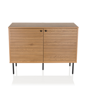 B-Ware Hjh Living Sideboard Kommode Linno S Eiche 100x40x74 Cm Industrial Möbel