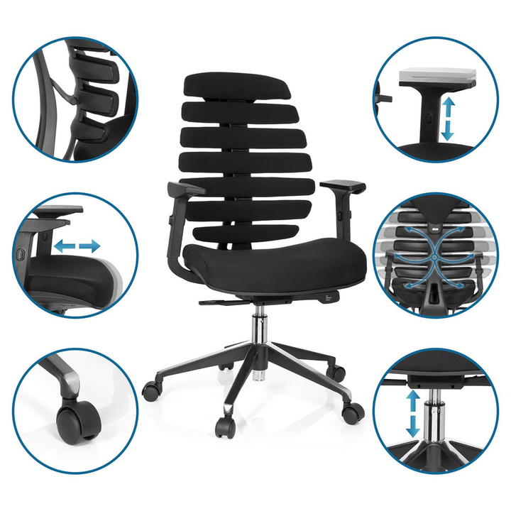 Hjh Office Ergo Line Ii Bürostuhl Drehstuhl Schreibtischstuhl Stuhl Sitz Büro    B-Ware