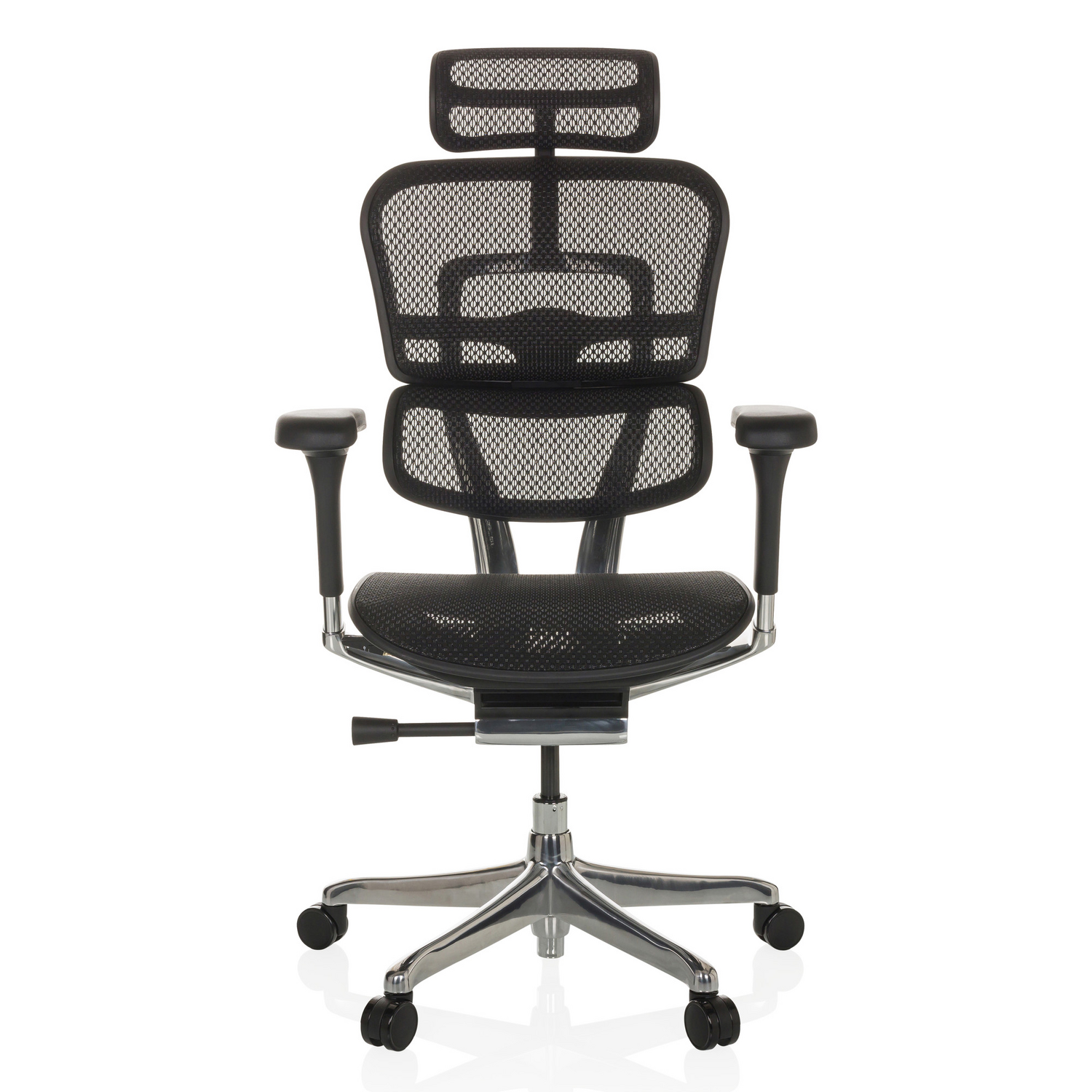 Hjh Office Ergohuman I Bürostuhl Chefsessel Schreibtuschstuhl Drehstuhl B-Ware - 4064323035527