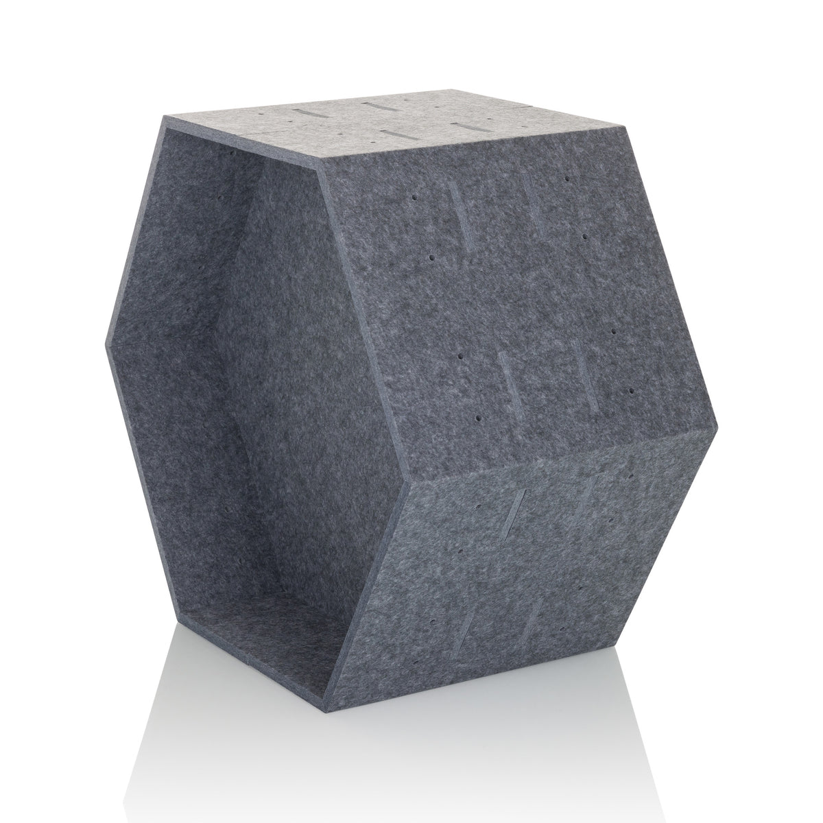 hjh OFFICE FLEXMIUT STORE B PET Trennelement Schallabsorber Büro grau29 - 4064323037507