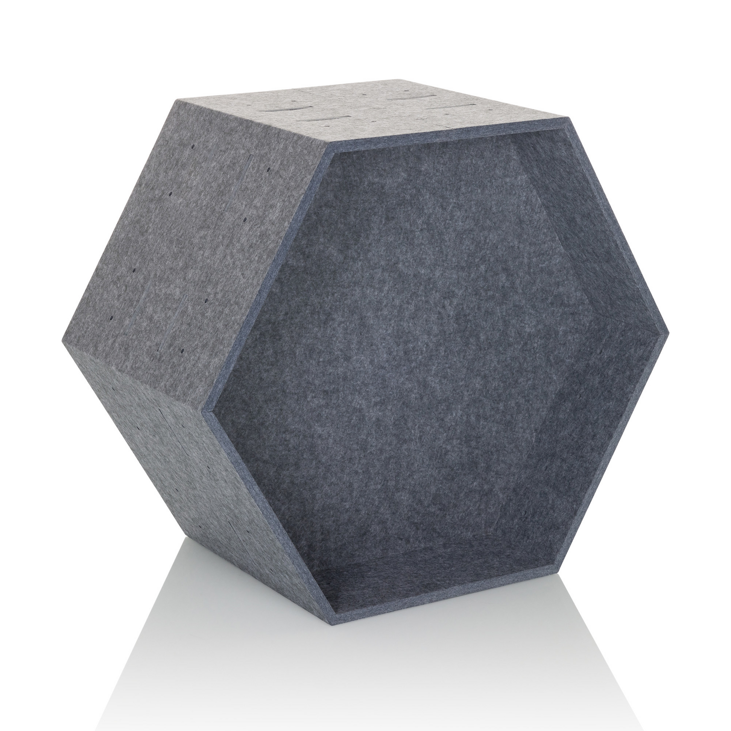 B-Ware Hjh Office Flexmiut Store B Pet Trennelement Schallabsorber Büro Grau - 4064323037507