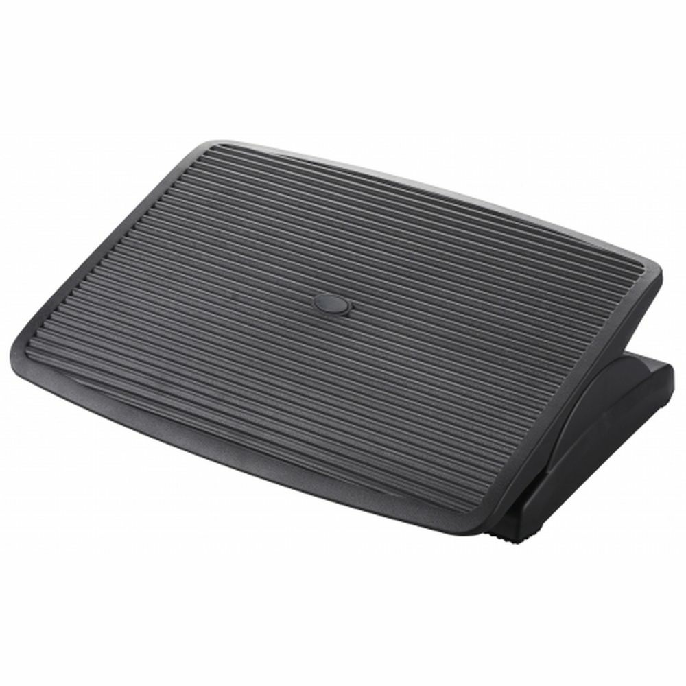 B-Ware Hjh Office Fußstütze Piedino Stripe Schwarz Neigbar Büro Schreibtisch Stützen - 4251084639167