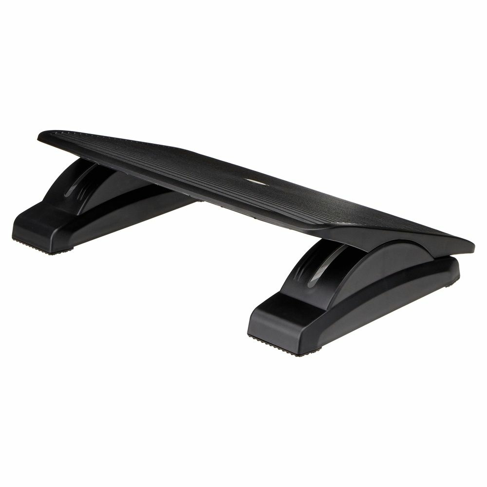 B-Ware Hjh Office Fußstütze Piedino Stripe Schwarz Neigbar Büro Schreibtisch Stützen - 4251084639167