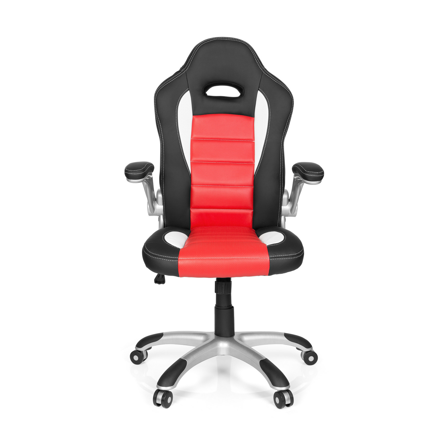 Hjh Office Gaming Stuhl Bürosessel Chefsessel Sessel Stuhl Rot Schwarz B-Ware - 4251084642631