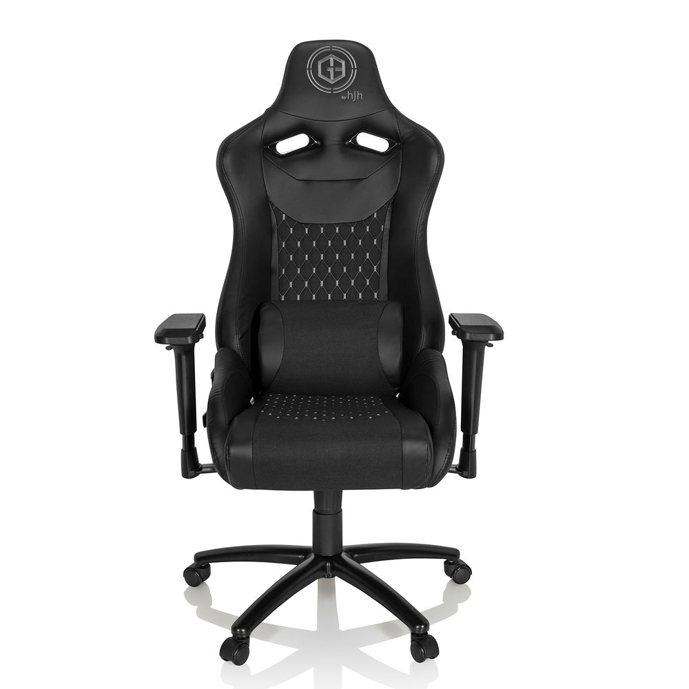 hjh OFFICE Gaming Stuhl Bürostuhl GAMEBREAKER SX 04 Stoff Kunstleder schwarz - 4064323000426