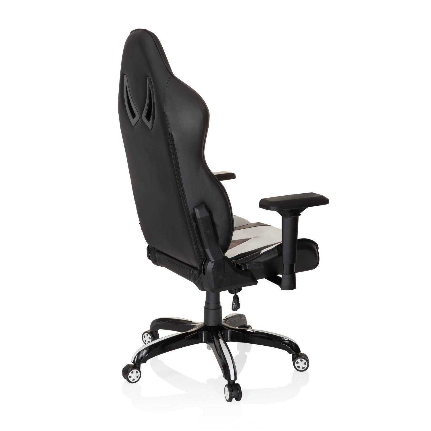 B-Ware Hjh Office Gaming Stuhl Bürostuhl Promoter I Kunstleder Schwarz Weiß Drehst44 - 4251084672362