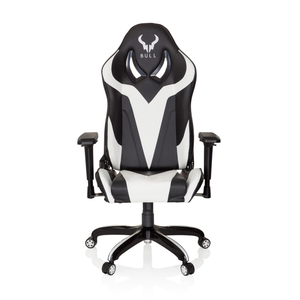 B-Ware Hjh Office Gaming Stuhl Bürostuhl Promoter I Kunstleder Schwarz Weiß Drehst44