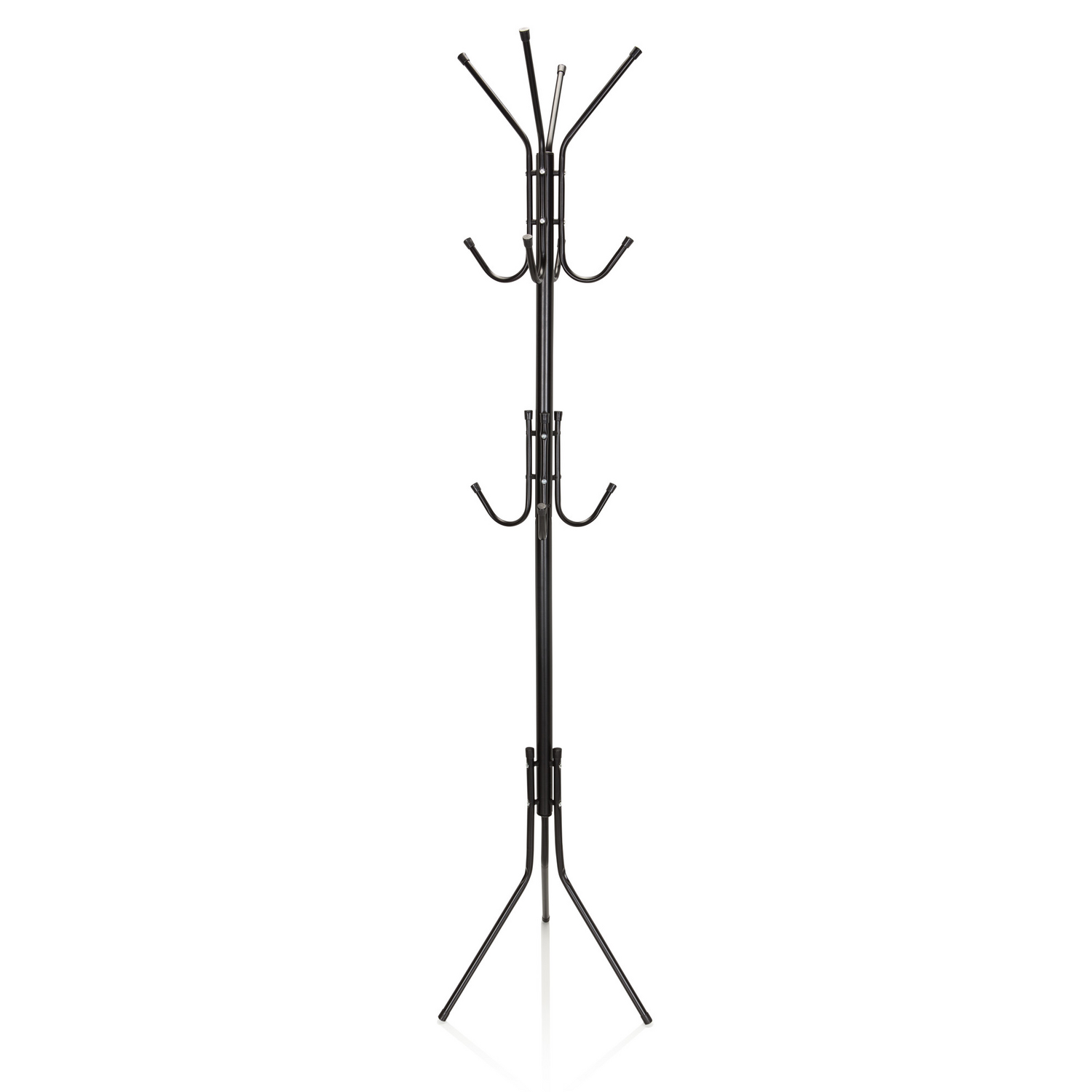 B-Ware Hjh Office Garderobenständer Kleiderständer Garderobe Schwarz Stahl 11 Haken610 - 4251084696856