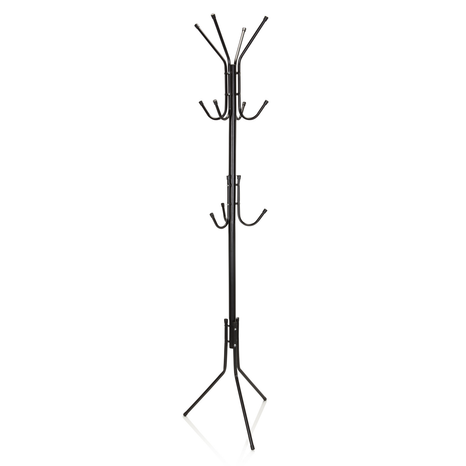 B-Ware Hjh Office Garderobenständer Kleiderständer Garderobe Schwarz Stahl 11 Haken610 - 4251084696856