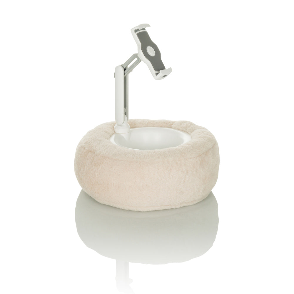 hjh OFFICE Handy Tabletkissen COMFILAP II Stoff beige Halterung Tablet-Zubehör - 4064323036326